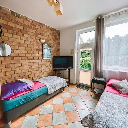 Dom Na Fali Quarto em Acomodações Particulares Darlowko